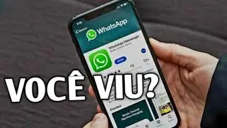 FINALMENTE!! Nova Atualização do WhatsApp IPhone e Android