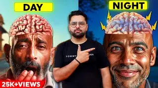 Ab Hamara Brain 🧠Din ki Jagah Raat Mein Zyada Active Kyu Rehne Laga hai? Human Brain & More Fact