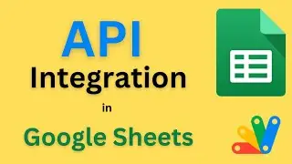 API integration in Google Sheets  