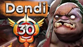 Просто Денди на Пудже - Dendi Pudge 7.35 DOTA 2