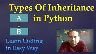 44. Types Of Inheritance in Python