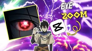 Crazy Glowing Eye Zoom Effect in CapCut 🔥 || Eye Zoom Effect 👁️