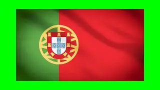 PORTUGAL 🏳️ FLAG Frame MOTION BORDER💯| #greenscreen effects - chroma key animations  VIDEO HD *1080*