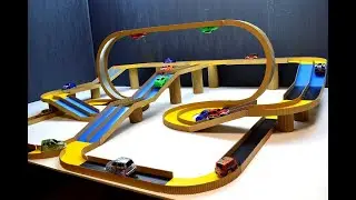 How to make Magic track with magic cars out of cardboard