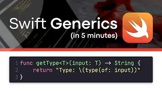 The EASIEST Swift Generics Tutorial 2022 🔥