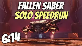 Fallen Saber Solo Speedrun WR 6:14 | Destiny 2