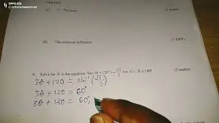 TRIGONOMETRY 2: TRIGONOMETRIC EQUATIONS