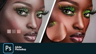 AMAZING Skin Tones using GRADIENTS & Camera Raw in Photoshop