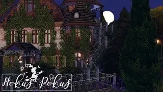 THE SIMS 4 : SPEEDBUILD | REALM OF MAGIC | HOKUS POKUS 🧹 | DL + CC