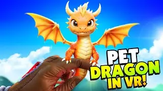 I Have a PET DRAGON In VR! - Draconite VR Gameplay