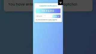 Captcha Verification Using HTML Css Javascript | #shorts #javascript #html