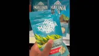 Let’s get some healthy snacks @maunaloamacnut #macadamiafever