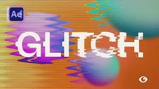 Retro Glitch Transition | Motion Graphics in Adobe After Effects Tutorial