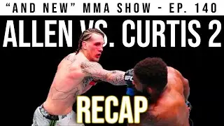 Brendan Allen vs. Chris Curtis 2 FIGHT RECAP