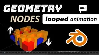 Geometry Nodes Looped Animation Quick Tutorial