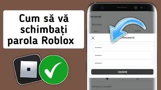 Cum să schimbi parola în Roblox |  Schimbați parola Roblox 2024