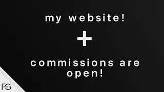 Introducing my website + commissions are open! | Giveaways/Previews/Other