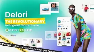 Meet Innovative Delori Shopify 2.0 Theme from Zemez