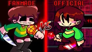 FNF: Vs Chara 2.0 - Megalo Strike Back (Official Vs Fanmade) (vs chara og update vs fan remaster)