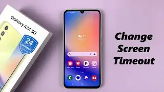 Samsung Galaxy A34 5G: How To Change Screen Timeout Period