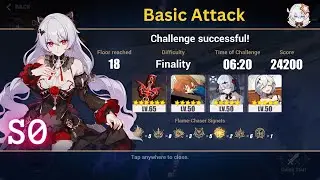 Honkai Impact 3 Elysian Realm 7.4 - Lunar Vow: Crimson Love (S0) Finality [Basic Attack]