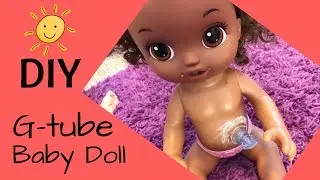 DIY Doll With Feeding Tube