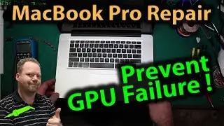 🔴 #465 How to Prevent GPU failure of Macbook Pro -  GPU overheating on MacBook Pro.