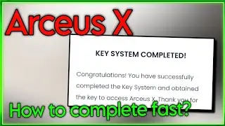 Arceus x How to do Keysystem 3 easysteps