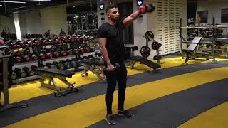 Dumbbell Alternating Front Raise