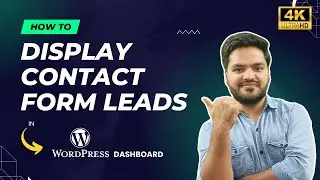 How to Display Contact Form Leads in WordPress Dashboard in English || Contact Form 7 Lead Capture