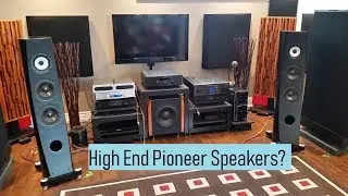 Andrew Jones Pioneer S3EX speaker in a treated room + incredible Subwoofer