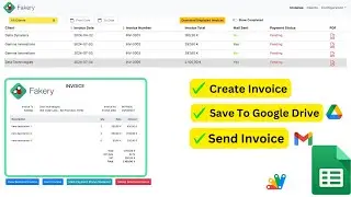 Invoicing Web App using Google Sheet and Apps Script