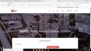 Paying Guest Accommodation System using PHP and MySQL