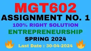 MGT602 ASSIGNMENT 1 SOLUTION 2024|MGT602 ASSIGNMENT 1 2024 |MGT602 ASSIGNMENT 1 SOLUTION SPRING 2024