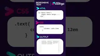 DemoCode: Texto en columnas responsive con HTML + CSS