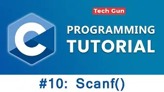 C Programming Tutorial in Hindi For Beginners [Part-10] Scanf function { scanf() } in C Programming