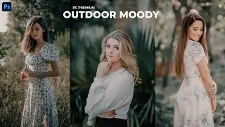 Outdoor Portrait Photography Preset l Outdoor Photo editing in Photoshop | Free XMP Preset Download