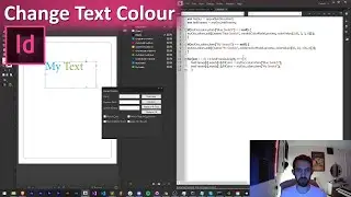 InDesign Scripting QuickTip - Change Text Colour