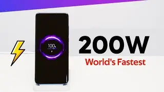 200W Fastest Charging!