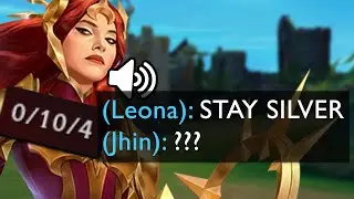 League of Voice Chat With The WORST Support Ever