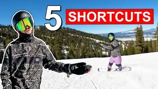 5 Shortcuts To Instantly Improve Your Snowboarding