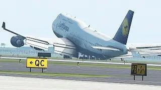 BIG PLANES LANDING AND TAKEOFF