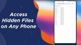 Use Chrome As File Explorer on Android to Access Hidden Files on Any Phone