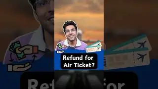 Refund for Air Ticket? #finance #money #business #gkhindi #gkindia #basicgyaan