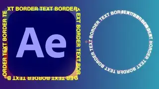 How to Animate Scrolling Text on a Path in Adobe After Effects CC (Circle, Square, Custom Pen Shape)