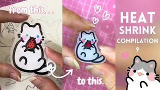 💖SHRINK PLASTIC COMPILATION💖 DIY SHRINK PLASTIC