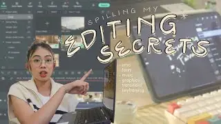 🎞 how i EDIT my videos on Windows *my tips & tricks* (aesthetic intro, fonts, music, transitions)