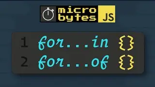 JavaScript For In & For Of Loops #JavaScriptJanuary