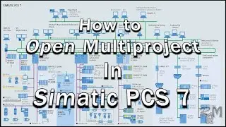 Siemens Simatic PCS 7 How to Open Multiproject | Process Control System | DCS |