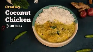 How to Make Creamy Coconut Chicken | The Ultimate Dinner Recipe | Easy Chicken Recipes | Cookd